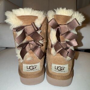 UGG Cream Fluffy Boots